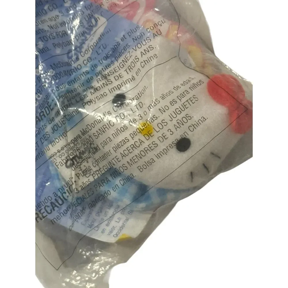 NEW Y2K Sanrio Hello Kitty McDonalds Kids Toy Scrunchie Wrap Fabric Bracelet NWT
